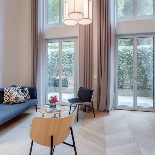 複層－回廊住宅 部屋数 1.5 部屋 | ミュンヘン-Herzogpark | 12615