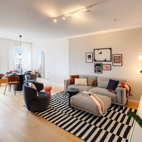 マンション 部屋数 2 部屋 | ミュンヘン-Au-Haidhausen | 13881