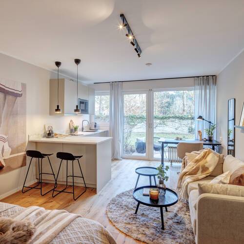 マンション 部屋数 1 部屋 | ミュンヘン-Schwabing | 14736