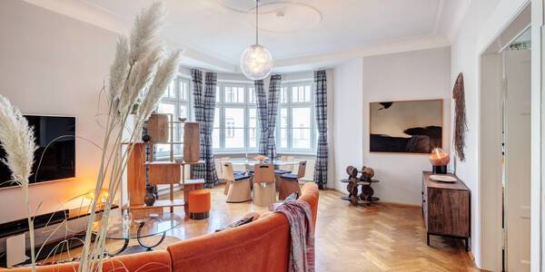 マンション 部屋数 4 部屋 | ミュンヘン-Schwabing | 7072