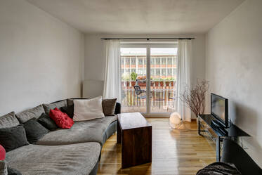 Helle möblierte Wohnung in M-Untersendling