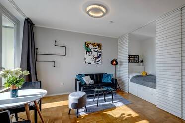とても美しくしつらえられた マンション 場所： Milbertshofen