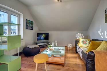 Starnberg中心部：日当たりの良い2ルームアパートメント。