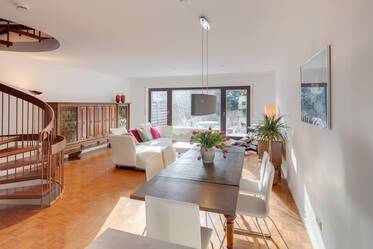 とても魅力的にしつらえられた テラスハウス角住宅 場所： Obersendling