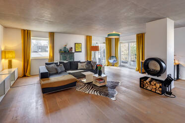 Sollnにある4部屋のペントハウス。