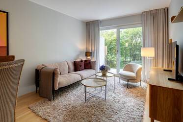 明るくフレンドリーな1階のアパートメントを賃貸中