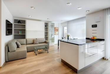 モダンな設備を備えた高品質なアパート