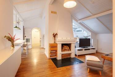 特別な雰囲気の屋根裏部屋