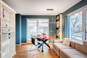 美しくしつらえられた ペントハウス住宅 場所： Trudering