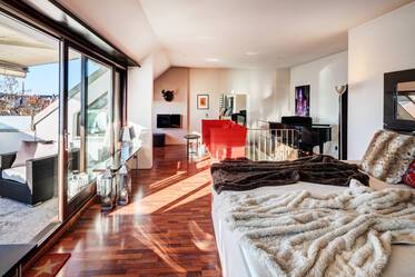 メゾネット式アパートメント（屋上テラス付き）