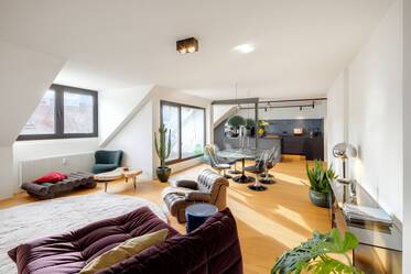 高級賃貸住宅: とても美しいインテリア メゾネット・マンション（複数階にわたるマンション） 場所： Glockenbachviertel