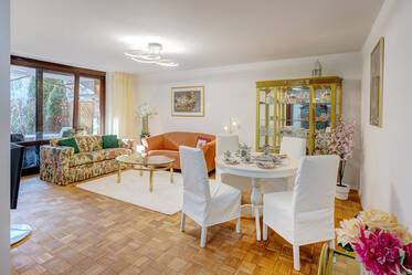 家具付 庭付き住宅 場所： Solln