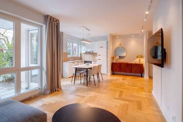 とても美しくしつらえられた マンション 場所： Herzogpark