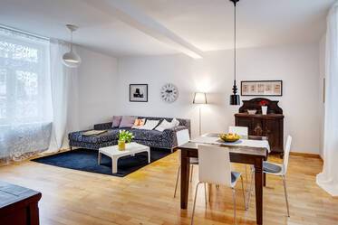 ミュンヘン-ノイハウゼン：モダンな2ルームアパートメント