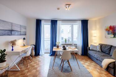 家具付 マンション 場所： Schwabing