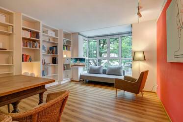 とても美しくしつらえられた マンション 場所： Gärtnerplatzviertel