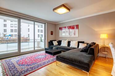 エレガントで高級感のある2ベッドルームのアパートメント