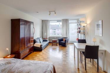 美しくしつらえられた マンション 場所： Giesing