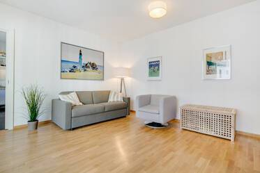 Nymphenburger Höfe のモダンな家具付きアパートメント