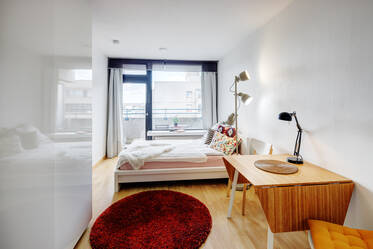 Rosenheimerプラッツ近くの日当たりの良いワンルームアパートメント。