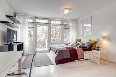 セントラル・Schwabing：ワンルームスタジオ