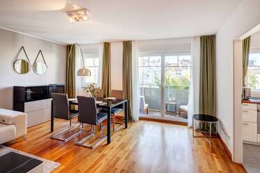 理想的なロケーション:モダンな2ルーム賃貸アパートメント