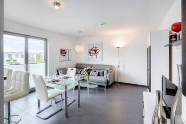 閑静で緑豊かな住宅地での仮住まい