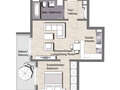 マンション München Moosach 01 見取り図 10026