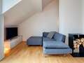 アティック・フラット（屋根裏） München Schwabing-Nord (zw. Belgrad- & Leopoldstraße) 02 リビングルーム 10759