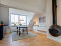 アティック・フラット（屋根裏） München Schwabing-Nord (zw. Belgrad- & Leopoldstraße) 05 リビングルーム 10759