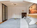 アティック・フラット（屋根裏） München Schwabing-Nord (zw. Belgrad- & Leopoldstraße) 04 寝室 10759