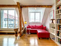 複層住宅 München Schwabing (links der Leopoldstraße) 02 リビングエリア 1090
