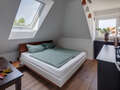 アティック・フラット（屋根裏） München Großhadern 01 寝室 11784