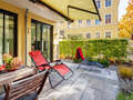 庭付き住宅 München Schwabing (rechts der Leopoldstraße) 03 テラス・ポーチ 12380
