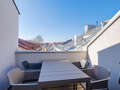 アティック・フラット（屋根裏） München Glockenbachviertel 02 ベランダ 12963