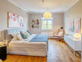 アティック・フラット（屋根裏） München Neuhausen 01 寝室 14555