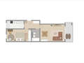 マンション München Glockenbachviertel 01 見取り図 14855
