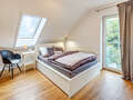 アティック・フラット（屋根裏） München Untermenzing 01 寝室 14986