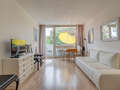 アパルトマン München Schwabing (links der Leopoldstraße) 02 リビングルーム 2684