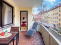 マンション München Schwabing-West (rund um den Hohenzollernplatz) 01 ベランダ 3827