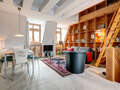ペントハウス München Gärtnerplatzviertel 04 リビングルーム 4036