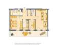 庭付き住宅 München Schwanthalerhöhe 01 見取り図 4454