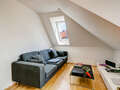 アティック・フラット（屋根裏） München Maxvorstadt - Rund um den Josephsplatz 02 リビングルーム 4683