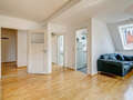 アティック・フラット（屋根裏） München Maxvorstadt - Rund um den Josephsplatz 05 リビングルーム 4683