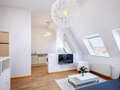 アティック・フラット（屋根裏） München Neuhausen 04 リビングエリア 7084