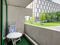 アパルトマン München Haidhausen 01 ベランダ 726
