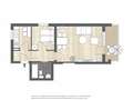 マンション München Thalkirchen 01 見取り図 8820