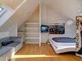 アティック・フラット（屋根裏） München Obermenzing 03 リビングルーム 9287