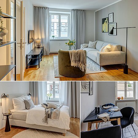 ID 14023: スタイリッシュで、一等地にあり、家具はほとんど新しい。