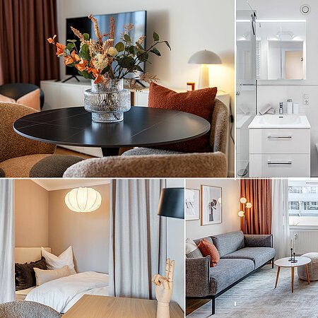 ID 13806: 新しく改装され、家具付き：最初の入居